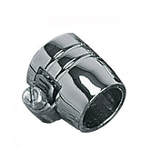 Custom Chrome Custom Hose Clamps Fits 1/4"-Diameter Slotted Chrome